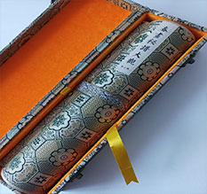 思南书画装裱案例